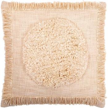 Housse de coussin Bali Boho – Privatefloor – Remplissage inclus – Éva Blanc