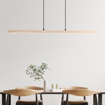 Lumière suspendue ARION bois 150 cm – Noir