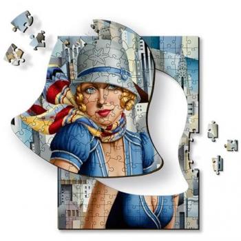 Catherine Abel Trefl : Puzzle en bois naturel