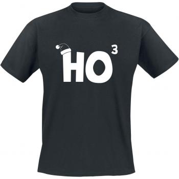T‑Shirt « Ho Ho Ho » mensuel, noir, manches courtes, tailles de S à 4XL, édition slogans