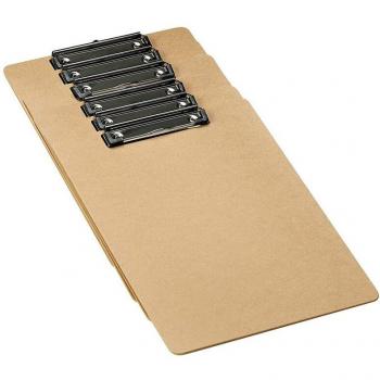 Almohadilla de fibra de madera y carpeta A4