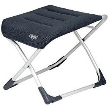Crespo aa-231/82 Fußhocker Air Elite 3D gepolstert, anthrazit, 57 x 42 x 44 cm