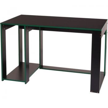 Bureau Moderne 120x60x76cm en MDF Noir-Vert