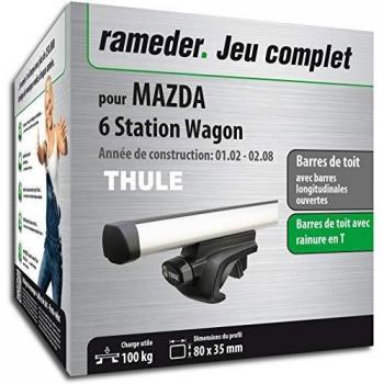 Rameder Kit Barres de Toit ProBar Mazda 6 Station Wagon