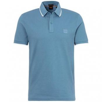 Casual Poloshirt Passertip mit BOSS Logo-Badge