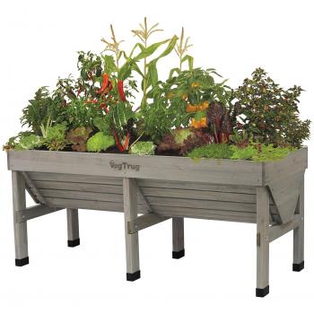 VegTrug 1.8m Grey Wash Raised Bed Planter