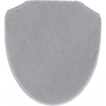 Cubierta de inodoro Kakiuchi Just Fit, calefacción, ajuste de gancho, lavable en gris