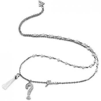 Collana femminile GUESS con ciondolo a forma di talismano nella versione UBN85111
