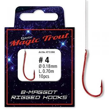 Magic Trout B de Maggot Líder anzuelos 180 cm