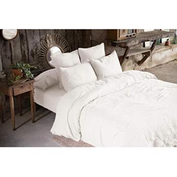 Housse de couette douce en double gaze de coton 260 x 240 cm