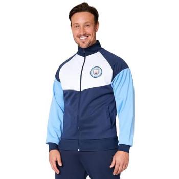 Manchester City Men's Navy Athletic Jacket with Zippers – Medium