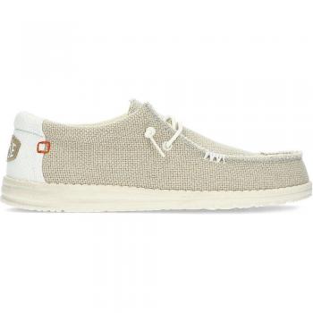 Scarpe Hey Dude Wally Braided Off White EU 47