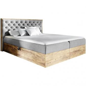 Furnix Terrie Doppelbett 200x200 mit Gasdruckfedern