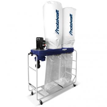 Aspirateur Holzkraft pour boiscopeaux ASA2803 2,2kW double buse
