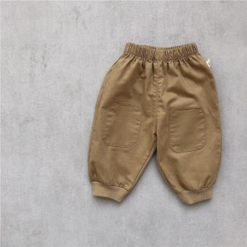 Otoño Kids Pantalones Coreanos Retro