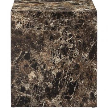 SalesFever Beistelltisch »Vielseitiger Design-Tisch«, quadratisch 45x45 cm, in Marmoroptik