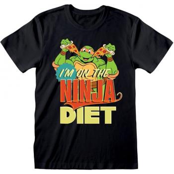 Teenage Mutant Ninja Turtles I´m On The Ninja Diet T-Shirt schwarz in S