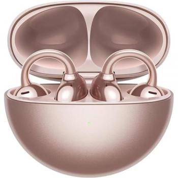 Huawei FreeClip Wireless In‑Ear‑Headset – Rosa Gold, 8 h Hörzeit, Noise‑Cancelling, A2DP, Bluetooth 5.3, Kugelform