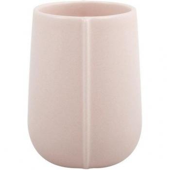 Gobelet Céramique Élégance Rose Mat Spirella