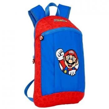 Mini Mochila Super Mario 22X39X10Cm (Safta