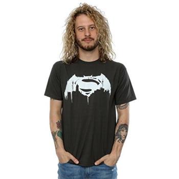DC Legends Mid Grey Beaten Logo Tee – Size 3XL