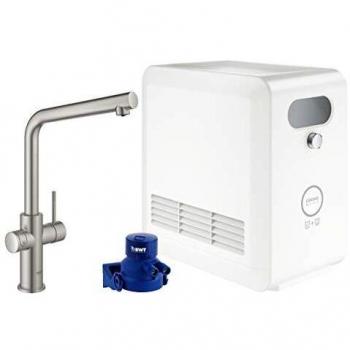 MISCELATORE GROHE 31 347 DC3 SUPER STEEL#CONSEGNA IN 3 SETTIMANE#