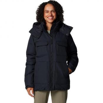Chaqueta de mujer Columbia Longhorn Ridge con capucha negra