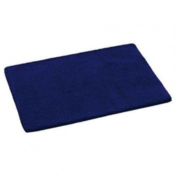Rhomtuft Dark Blue Rectangle Bath Mat 60cm x 90cm