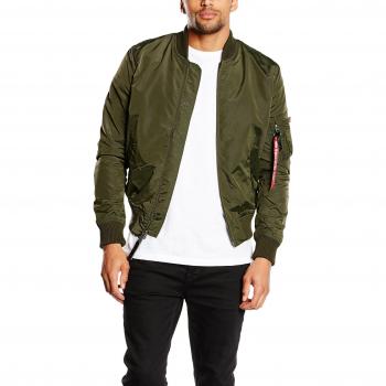 Alpha Industries Herren Bomberjacke MA-1 TT, Grün