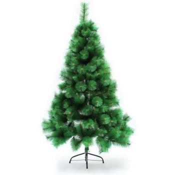 Árbol de Navidad Artificial Acebo con Agujas de Pino y Soporte Metálico (150-210 cm)