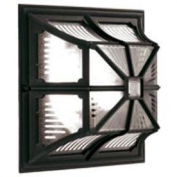 ELSTEAD Chapel Fino A Filo Soffitto Lanterna Nera IP44, 1 Luce E27