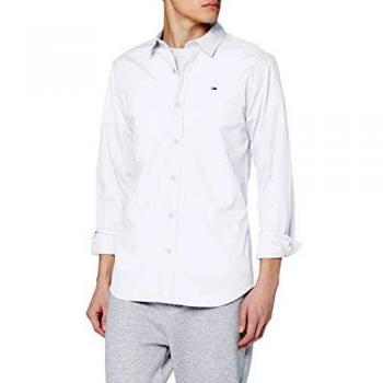 Tommy Hilfiger Stretch Slim Fit Shirt (DM0DM04405) white