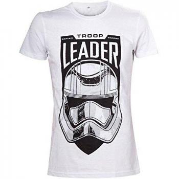 White X‑Large Stormtrooper Leader Top – Star Wars