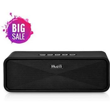 Muzili Bluetooth 5.0 Portable Wireless Outdoor Stereo Speaker