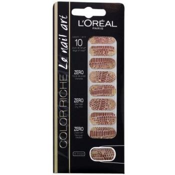 Color Riche L'Oréal Le Nail Art Stickers à Ongles 006 Chic Python