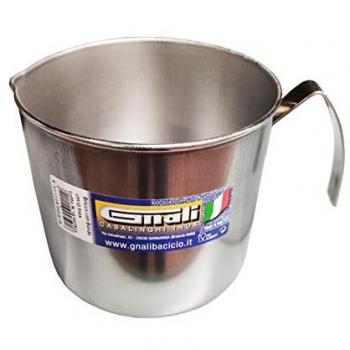 GNALI BROCCA IN ACCIAIO INOX CON MANICO