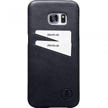 JT Berlin Cover in Vera Pelle per Samsung Galaxy A5, Colore Beige Chiaro, Lavorata a Mano, con Tasca Porta Carte e Monete