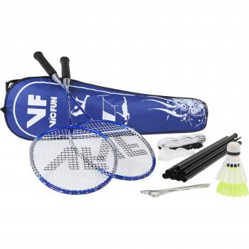 VICFUN Premium Hobby-Badminton-Set (Advanced) – Blau
