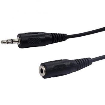 Câble audio stéréo 3.5mm Mâle/Femelle