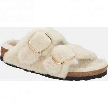 BIRKENSTOCK Arizona Big Buckle Pantoletten Damen Creme Größe 38