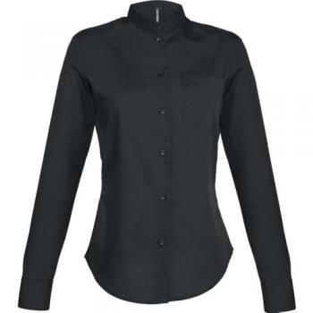 Kariban Women’s Sophisticated Mao Collar Shirt