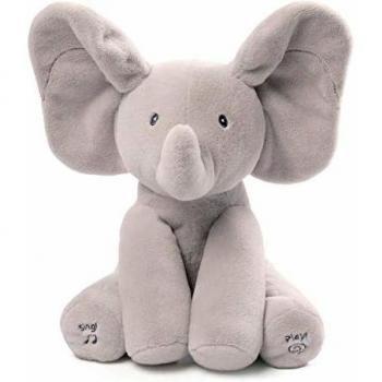 GUND 30.5 cm Grey Flappy Elephant Plush for Babies