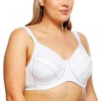 White Wire-Back Full Support Bra – Berlei