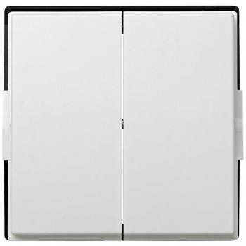 Tecla Doble Blanca Simon 27 Scudo (Código 0701129902)
