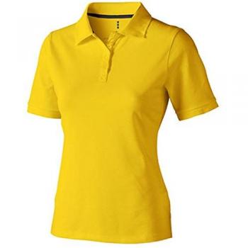 Gelbes Elevate Poloshirt für Damen – Modell Calgary, Größe M