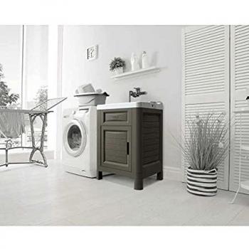 Lavatoio in Resina Artú 60x51x89h Tortora