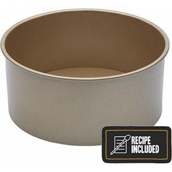 KitchenCraft Paul Hollywood Non-Stick Deep Round Cake Tin, 20 cm