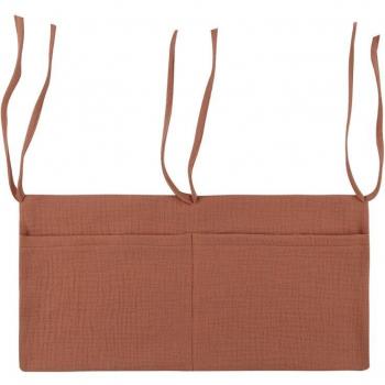 Windeltasche für das Babybett