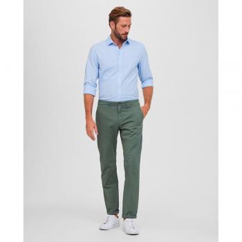 Pantaloni Chino Façonnable Blu Slim Fit