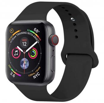 Bracelet Sport pour Apple Watch Serie 3 HILIMNY (Noir, 38MM-SM)